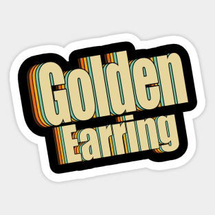 Golden Earring Sticker